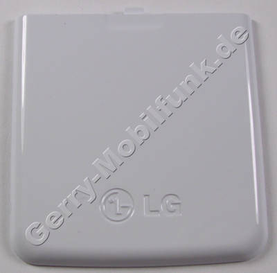 Akkufachdeckel weiss LG KP500 original Batteriefachdeckel white