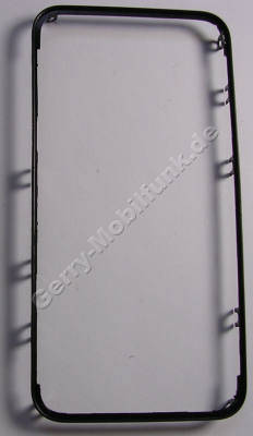Ersatzdisplay - Display - Frontrahmen dunkel Apple iPhone 4 Frontcover dark, Displayrahmen zur Befestigung des Displaymoduls am Gehuse