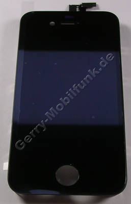 Ersatzdisplay - Display - Touchpanel + Ersatzdisplay schwarz Apple iPhone 4 Displaymodul, LCD mit Bedienfeld, Displayscheibe