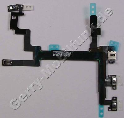 Flexkabel Seitentasten Apple iPhone 5 Flachbandkabel mit Powerschalter, Stummschalter, Lautstrkeschalter