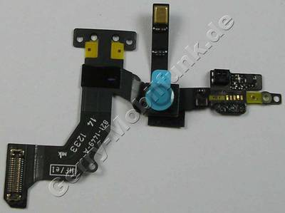 Frontkamera Flexkabel Apple iPhone 5 Flachbandkabel mit vorderem Kameramodul, Nhrungssensor, Mikrofon Videoaufnahmen