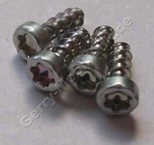 4 Stck Schrauben Nokia Asha 201 1,6x4,5 original Schraubenset Torx IP6 ( TX6+ )