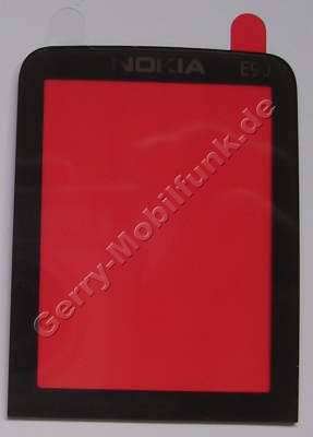 Displayscheibe Telefon Nokia E90 original Scheibe auen, Displayglas mocca