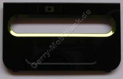 Hintere Abdeckung Tastaturblock grn Nokia 3250 original Abdeckung schwarz