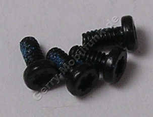 4 Stck Schrauben 1,4x3 mm Nokia N95 8GB original Schraubenset zur Befestigung der Oberschale am Slide Torx TX5+ ( IP5 )