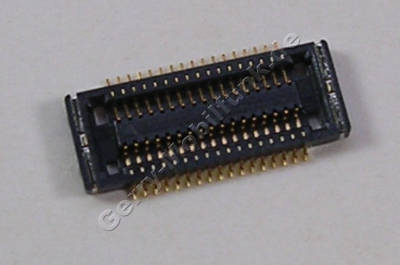 SMD Konnektor Tastaturmodul Nokia 7900 Prism originaler Konnektor vom Tastaturmodul auf der Platine