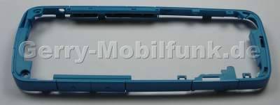 Deko Rahmen blau Nokia 5220 Music original Farbstreifen rund ums Gehuse
