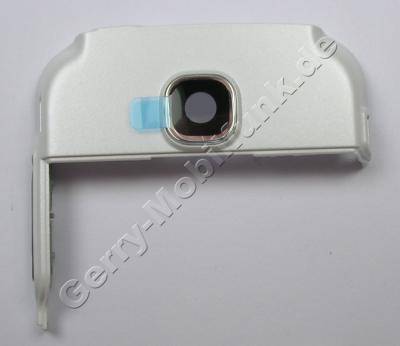 Kameraabdeckung weiss Nokia 5310 original Abdeckung der Kamera, Kamerablende, Kamerascheibe, Rcken Cover oben mit Lautstrketaste wei, white