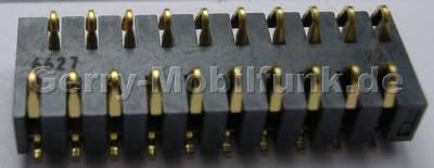 Board to board Konnektor Nokia 6070 original SMD Konnektor 2x10 Pin ( 20Pin ) von der Hauptplatine