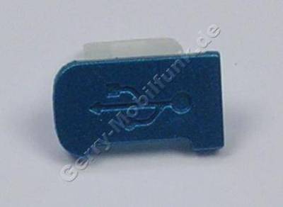 USB Abdeckung blau Nokia 5130 Xpress Music original Verschlu vom USB-Anschlu blue