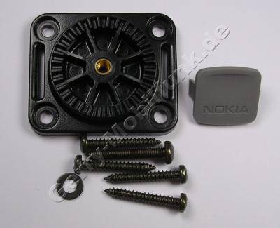 HH-8 Montageplatte Nokia CK-10 Befestigungsplatte fr Gertehalter und Freisprecheinrichtungen incl. 4 Schrauben und Belnde
