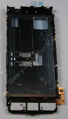 Displayaufnahme Nokia X6 original Displayhalter, Displayrahmen