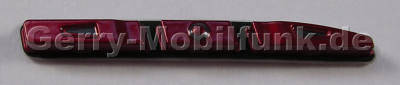 Seitliche Tastenmatte Nokia E71 rot original Sidekey red Lautstrketaste