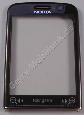 Displayscheibe braun Nokia 6710 Navigator original Fenster vom Display brown