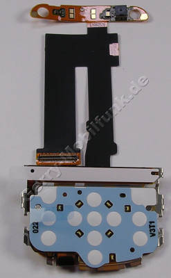 Flexkabel Nokia 6710 Navigator original Verbindungskabel der Platinen mit Schalter, kleines Tastaturmodul Navitasten