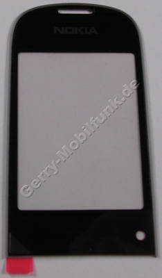 Displayscheibe innen schwarz Nokia 3710 fold original groe Displayscheibe black, Displayfenster