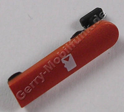 Abdeckung orange Speicherkarte Nokia N8 original Verschlu vom Speicherkarten Schacht orange