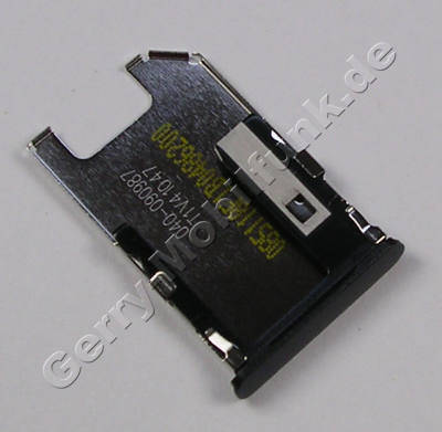 Simkartenhalter grau Nokia E7-00 original Halter der Simkarte dark grey, schwarz