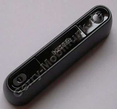 Obere HDMI Abdeckung dunkel grau Nokia N8 original Top Cover dark grey incl. Einschalttaste und HDMI-Kappe