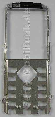 Ersatzdisplay - Display - Displayrahmen Nokia C1-02 original Metalltrger vom Displaymodul und Tastaturblech
