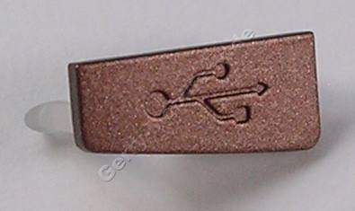 USB Abdeckung copper braun Nokia E5-00 original Abdeckung USB Anschlu copper brown, kupfer