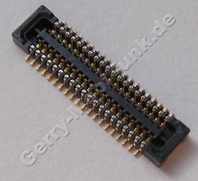 SMD Konnektor 2 x 20 Pin Nokia 5330 XpressMusic original Anschlubuchse vom Flexkabel CONN 2X20 P0.4 FEMALE