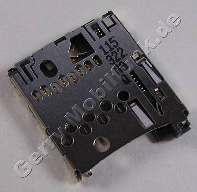 Speicherkartenleser Nokia N78 original Kartenleser SD Micro Card ( Transflash ) SMD Ltbauteil mit Mechanik