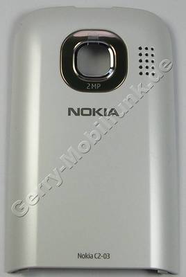 Bottom Cover weiss Nokia C2-03 original Abdeckung unten light gold
