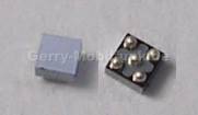 Application Specific Interface Protector IC Nokia 6600 slide original SMD Bauteil, ASIP TVS 4-CH BI ESD 14V 15pF 400um BGA5