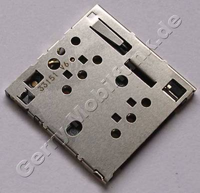 Simkartenleser Nokia Lumia 820 original Sim Konnektor der Platine, SM 6POL 2nd push-push