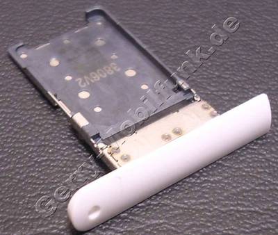 Simkartenhalter wei Nokia Lumia 1520 original Halter der Nano Simkarte white, Sim-Tray