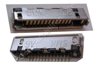Externen Konnektor Nokia 6111 original Anschluleiste System-Konnektor Datenkabel Anschlu, Headsetanschlu. Ltbauteil