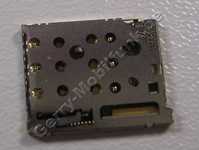 Simkartenleser, SMD Sim-Konnektor Microsoft Lumia 950 XL DS original CONN nanoSIM SM 6POL 2nd push-push