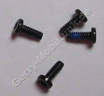 4 Stck Schrauben 1,4x3,8mm schwarz Microsoft Lumia 950 XL DS original Schraubenset Torx TX4+ IP4, Screw m1.4x3.8 Torx 4IP Black