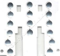 Tastenfolie Ericsson T68 T68i Kontaktmatte (Tastaturfolie unter der Tastenmatte) Tastenfolie Ericsson T68 T68i Kontaktmatte (Tastaturfolie unter der Tastenmatte)